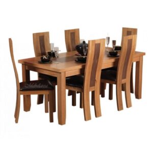 Meja Makan Jati Modern Minimalis