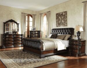 Set Tempat Tidur Mewah Kayu Jati