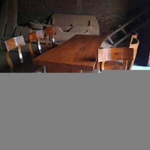Set Meja Makan Antik Trembesi