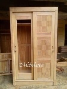 Lemari Pakaian Pintu Sliding Minimalis