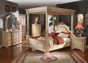 Set Tempat Tidur Kanopi Virgo