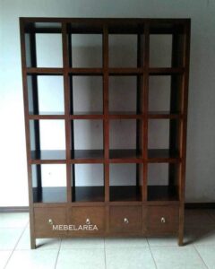 Rak Buku Minimalis