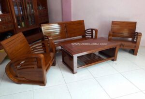 kursi tamu klasik sedan kayu jati terbaru