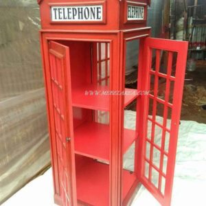 lemari-hias-telephone-warna-merah