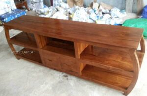 meja tv minimalis jati terbaru