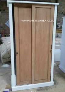 Jual Lemari Pakaian Minimalis Jati Harga Murah