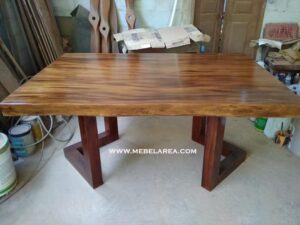 Jual Meja Kayu Utuh Trembesi