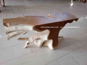 Jual Meja Akar Kayu Jati harga murah.