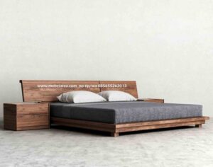 Tempat Tidur kayu Jati Minimalis Modern Mebel Jepara Asli Berkualitas