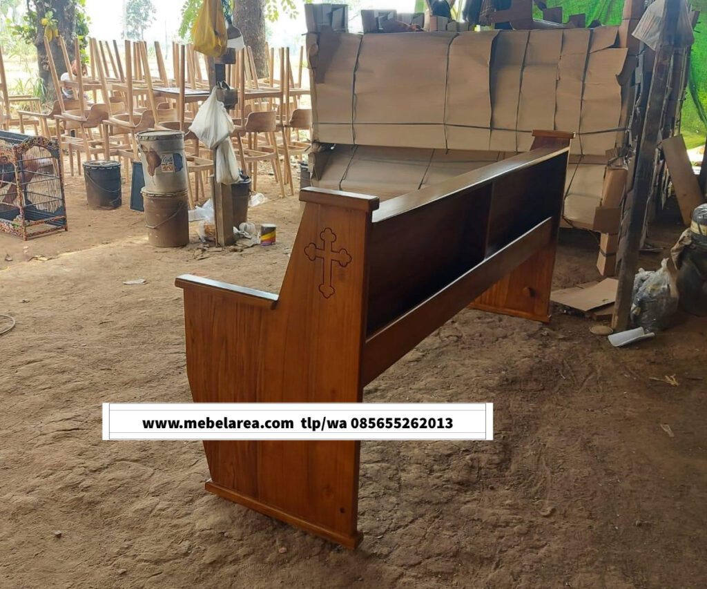 Bangku Gereja Kayu Jati Terbaru