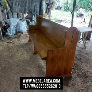 Bangku Gereja Kayu Jati